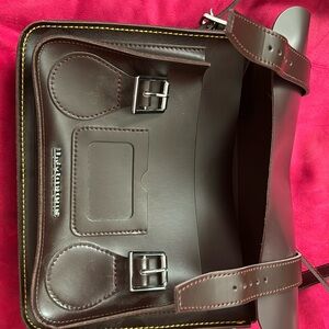 Dr.Martens Leather Messenger Bag.
